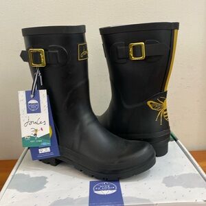 Joules rain boots with Bees!